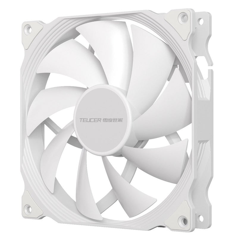 Teucer Af-14025 Pwm Matte Version 14Cm Computer Case Silent Temperature Control Cooling Performance Fan - Image 1